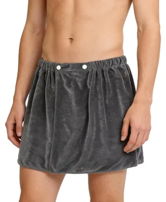 Produktbild von Saunakilt Saunahandtuch Herren - Mikrofaser - 40 x 150 cm - Grau - Für Sauna und Strand