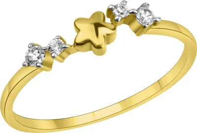Produktbild von Fascination by Ellen K. Ring 375/- Gold mehrfarbig 056 (17,8) Zirkonia weiß 351370030-2
