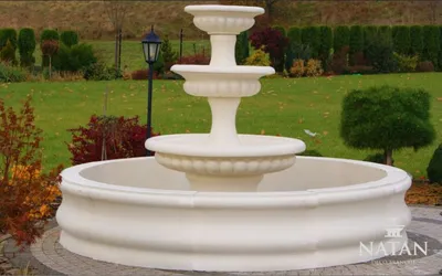 Produktbild von Becken Garten Teich Zierbrunnen Springbrunnen Skulptur Brunnen Deko Fontaine