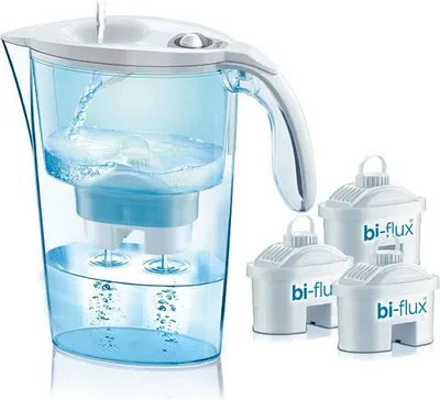 Produktbild von Laica J31-AF, Pitcher-Wasserfilter, 2,3 l, Transparent, Weiß