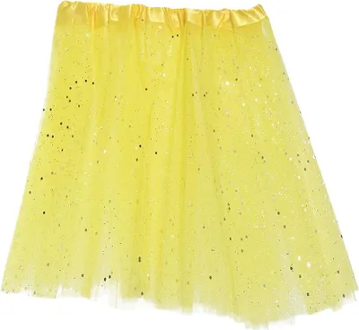 Immagine prodotto di Fiestas Guirca - Gonna da ballo da donna, glitter FG582 (taglia unica) (giallo)