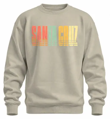 Zdjęcie produktu dla Bluza z kapturem w stylu retro vintage, motyw: plaża, surfing, Kalifornia, zachodnie wybrzeże, kolor: naturalny, rozmiar: 3XL