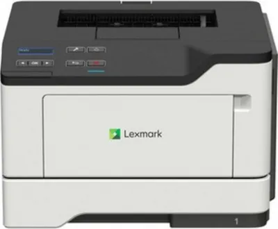 Produktbild von Lexmark MS421dn, Laser, 1200 x 1200 DPI, A4, 40 Seiten pro Minute, Doppelseitiger Druck, Schwarz, Grau