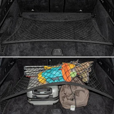 Produktbild von Universeller Kofferraumorganizer 70 x 50 cm - Elastisches Gepäcknetz und Sicherheitsnetz für Autos und SUVs