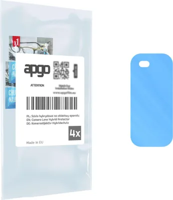 Produktbild von apgo 4 Stück Hybrid Kameraschutz, Kamera-Schutzglas kompatibel mit Vivo iQOO Neo5 Lite, Linsenschutz, 9H Härte, Schutz für Kameraobjektiv, Anti-Kratzer, transparent