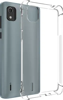 Produktbild von TPU Hülle Clear Armor Soft Case für Nokia C2 2nd Edition 2022 (TA-1468,1454, 5.7'') - transparent