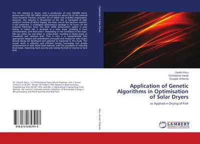 Produktbild von Application of Genetic Algorithms in Optimisation of Solar Dryers