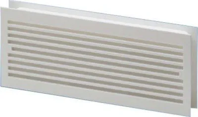 Immagine prodotto di Griglia di ventilazione per porte, in plastica, dimensioni 275 x 105 mm, colore bianco, per la ventilazione