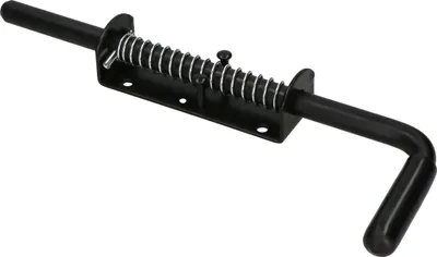 Obrázok produktu pre KOTARBAU® Skrutka na uzamknutie brány Gumová rukoväť čierna 29 cm
