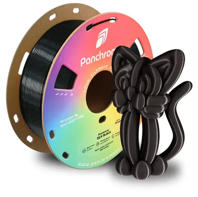 Productafbeelding van Polymaker Panchroma™ PLA Silk Black 1.75 mm 1KG