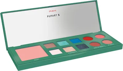 Obrázek produktu pro PUPA Milano Pupart S, Ženy, Více, GREEN, Paleta, Itálie, 1 kusů