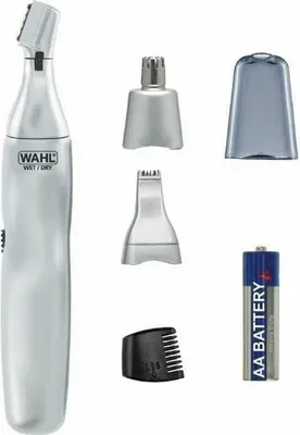 Produktbild von Wahl Ear, Nose & Brow 3-In-1, Ohr, Nase, Silber, China, CE, RoHS, Akku, AA