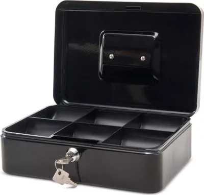 Produktbild von MAUL Geldkassette Muldeneinsatz 19 x 25 x 9 cm schwarz