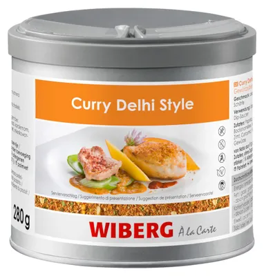 Obrázek produktu pro Wiberg Curry Delhi Style koření hrubé 280g