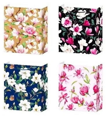 Obrázek produktu pro Torebki prezentowe WK 22504 M mix wzorów 12 sztuk