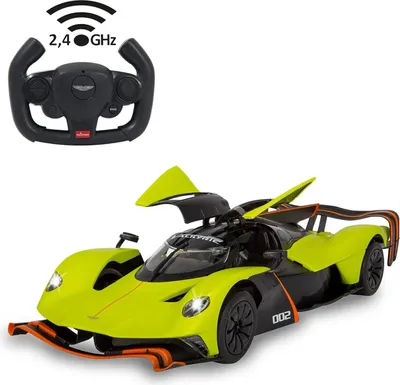 Zdjęcie produktu dla Aston Martin Valkyrie AMR Pro 1:14 zielony 2,4 GHz z manualnymi drzwiami