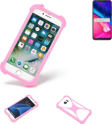 Produktbild von K-S-Trade Handy Hülle kompatibel mit Cubot P20 Schutz Hülle Bumper Silikon Schutz Hülle Cover Case Silikoncase Silikonbumper TPU Softcase