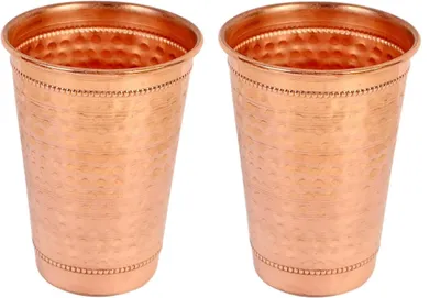 Produktbild von Set aus 2 Kupferbechern für den Hausgebrauch