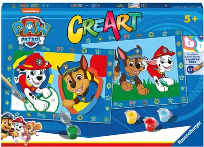 Produktbild von Malen nach Zahlen CreArt Paw Patrol
