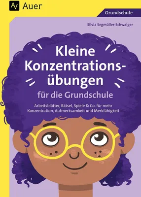 Produktbild von Kleine Konzentrationsübungen für die Grundschule