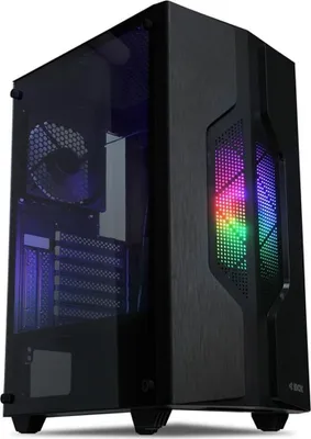 Produktbild von Ibox CETUS 908 Schwarz ATX Semitower Gehäuse Ibox CETUS 908 Schwarz