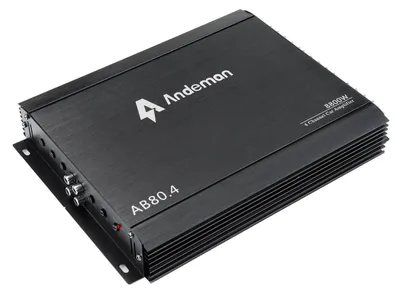 Immagine prodotto di Amplificatore per auto 12 V - Amplificatore a 4 canali - Potenza massima 8800 W - Surround stereo digitale - Per subwoofer passivo - Nero