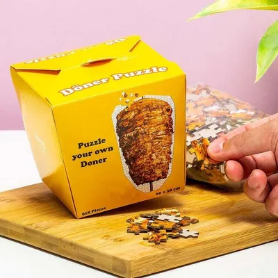 Obrázek produktu pro Kebab puzzle s 618 dílky v krabici na kebab