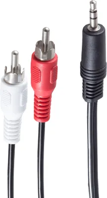 Immagine prodotto di cavo audio shiverpeaks BASIC-S, 2 x spine RCA -