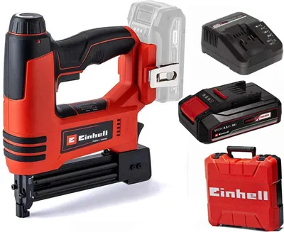 Produktbild von Einhell Akku-Nagler TE-CN 18 Li -18V,Tacker und  Nagler mit Akku 2.5Ah / Ladegerät + Koffer