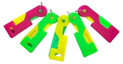 Nadeleinfädler-Set 5 Stück, automatisch, Kunststoff, 6,5 x 2 cm