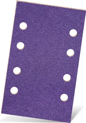 Produktbild von MENZER Titanium HD Klett-Schleifblätter, 133 x 80 mm, 8-Loch, f. Schwingschleifer, Keramik-Mix (50 Stk.) K1000