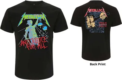 Immagine prodotto di Metallica And Justice For All (Originale) Maglietta nera M