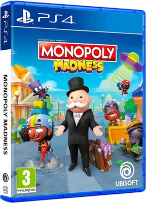 Produktbild von Playstation Games Ps4 Monopoly Madness Mehrfarbig  Mehrfarbig One Size