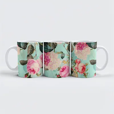 Produktbild von raxxa Premium-Tasse "Rosenzauber der Aristokratie"