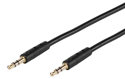 Produktbild von VIVanco™3,5 m Audiokabel Stecker/Stecker, 1 m