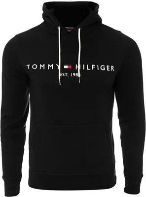 Obrázek produktu pro Tommy Hilfiger Mikiny Core Tommy Logo Hoody, MW0MW10752BAS, Größe: 179
