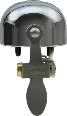 Produktbild von Fahrradklingel - E-Ne-Klemme - Bandhalterung - verchromt - Crane Bell