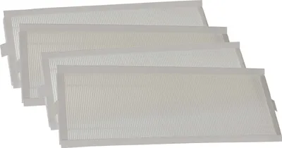 Produktbild von vhbw Filterset Ersatz für Zehnder 400502013 für Lüftungsgerät - Luftfilter G4 / F7 (4 Stück), 50 x 16 x 4 cm, Weiß