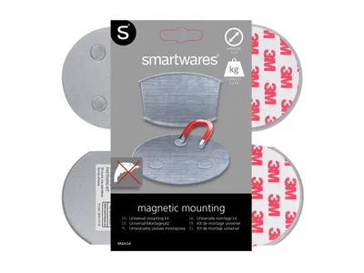 Produktbild von Smartwares Magnet-Befestigungs-Set RMAG4 für Rauchmelder