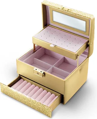 Image de Coffret à bijoux MS-705 Massido - or