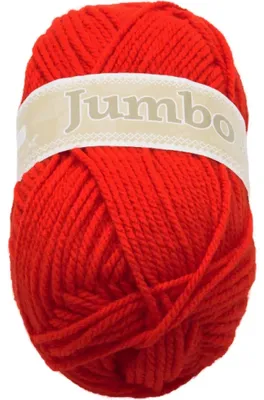 Obrázok produktu pre Priadza JUMBO - 100 g / 147 m - červená