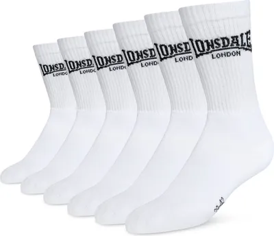 Produktbild von Lonsdale Gilbert Socken 6 Einheiten Weiß EU 43-46 Weiß EU 43-46