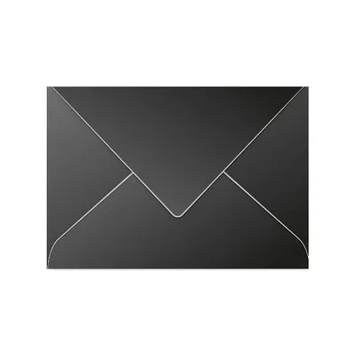 Image de Clairefontaine Enveloppes Pollen C5 162x229mm 120g noir 20 pièces