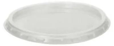 Productafbeelding van 50 deksels van Papstar voor dressingbekers, PP, rond, Ø 7,1 cm, 0,5 cm dik, transparant, artikelnummer 82539