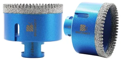 Produktbild von Diamant Fliesenbohrer 68mm M14 Lochsäge für Winkelschleifer 2 Stück