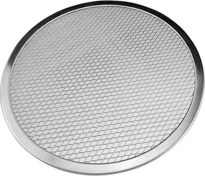 Produktbild von Famanu Pizzabackform Knapprige Pizzakrusten - Aluminium (28 x 28 x 0,4 cm)