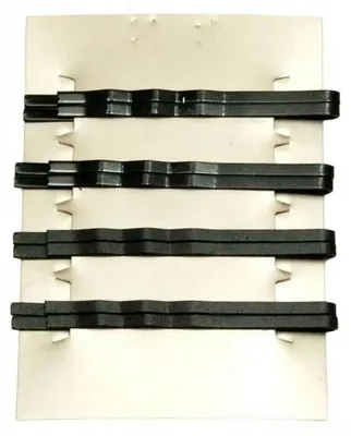 Produktbild von Iza Karbowane Haarnadeln Schwarz Stark 6 cm