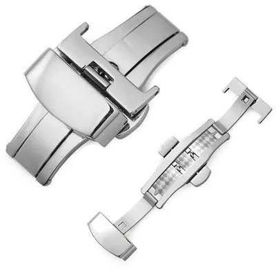 Obrázek produktu pro Náramek z nerezové oceli se sponou, 18 mm
