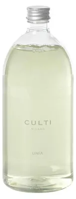 Zdjęcie produktu dla CULTI Refill Linfa, Butelka, Płynny, Tuberoza, Drzewo cedrowe, Piżmo, Przezroczysty, 1000 ml, 90 mm