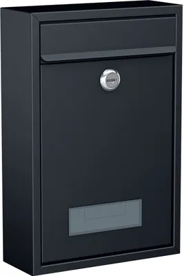 Produktbild von Basi BK100M Briefkasten, Stahl matt anthrazit